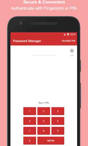 Password Manager: Impronta digitale 1