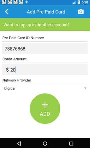 PicTopUp Pre-paid Top-up App 1