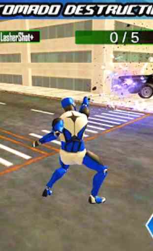 Police Robot Speed hero: giochi robot della polizi 4
