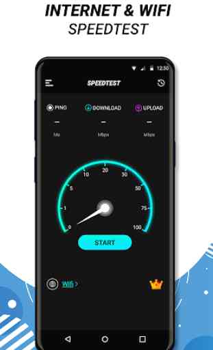 Prova Internet Speed ​​- Velocità di prova Wifi 1
