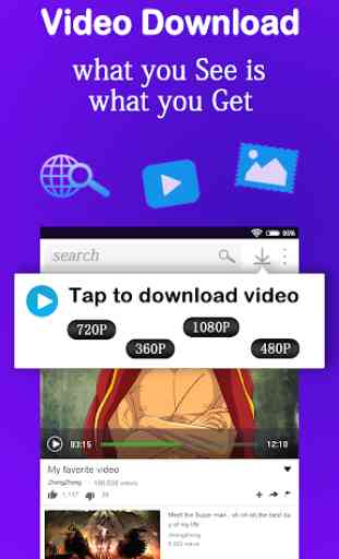 Q Browser - Fast video Download&Browser downloader 2
