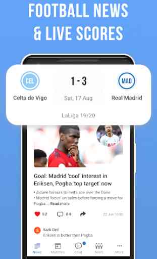 Real Live: Unofficial football app for Madrid Fans 2