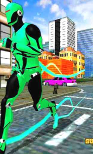 Real Police Robot:Super Lightning Robot Speed Hero 1