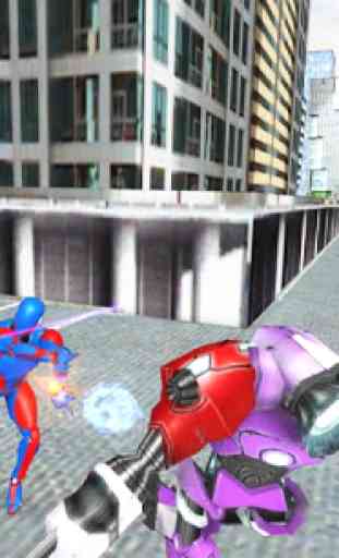 Real Police Robot:Super Lightning Robot Speed Hero 4