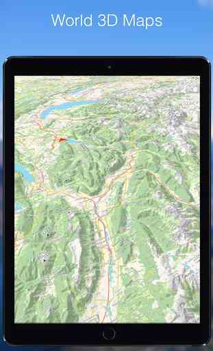 Relief Maps - 3D GPS for Hiking & Trail Running 4