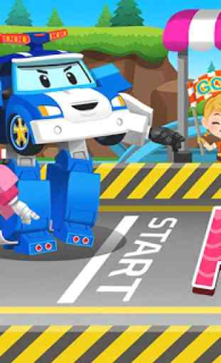 Robocar Poli Racing Popular Game - Alphabet 2
