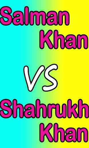 Salman khan vs Shahrukh khan 2