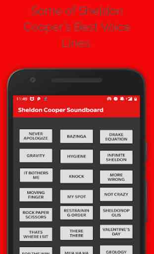 Sheldon Cooper Soundboard 1