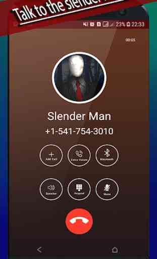 slender Man's video call / chat simulator (prank) 2