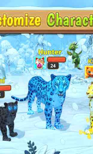 Snow Leopard Family Sim Online 2