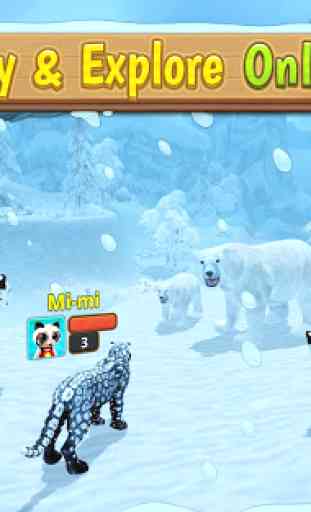 Snow Leopard Family Sim Online 3