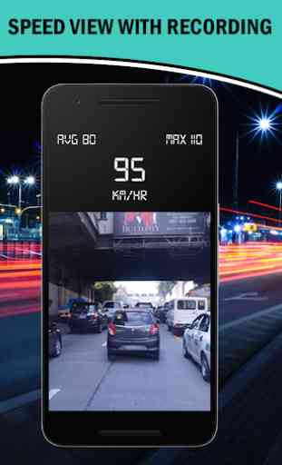 Speedometer Dash Cam: Car Video Recorder App 2
