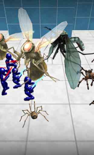 Stickman Spiders Battle Simulator 3