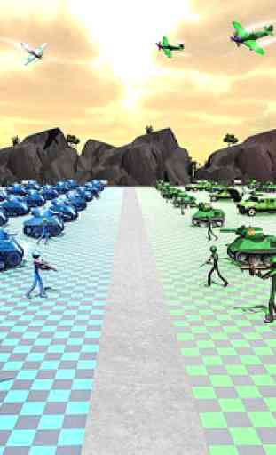 Stickman Warriors War 2 Battle Simulator mondo 1
