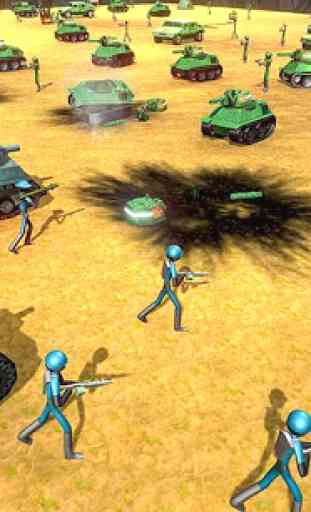 Stickman Warriors War 2 Battle Simulator mondo 4