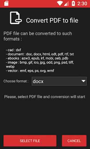 Strumento di conversione PDF 3