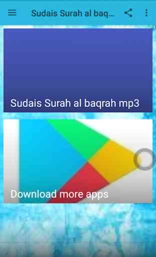 Sudais Surah al baqrah mp3 3