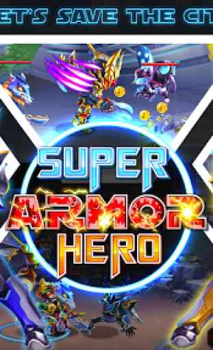 Superhero Armor: City War - Robot Fighting 2