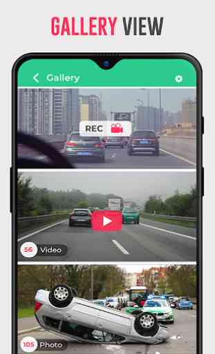 Tachimetro Dash Cam: Speed Limit e Car Video App 3