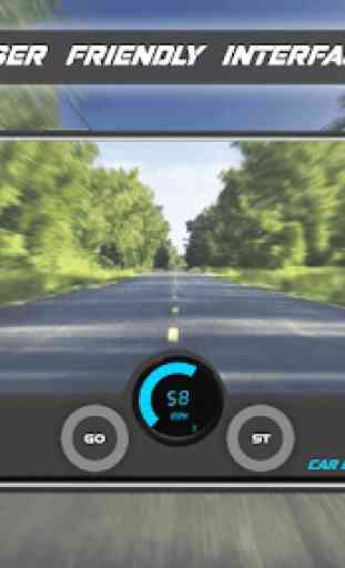 Tachimetro GPS Dash Cam e registratore per auto 3