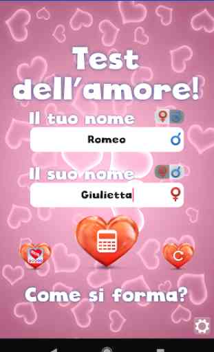 Test dell'amore 1