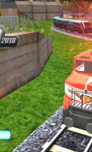 Train Racing 3D-2018 1