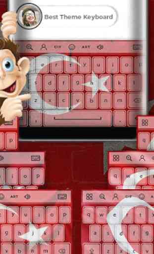 Turkey Flag Keyboard - Elegant Themes 1