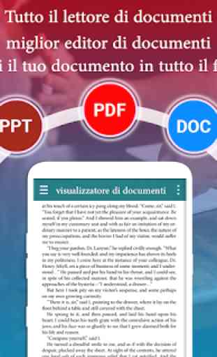 tutto il lettore di documenti: pdf, ppt, doc, odf 3