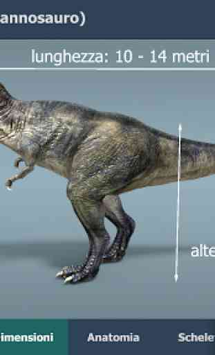 Tyrannosaurus rex 3D VR educativo 1
