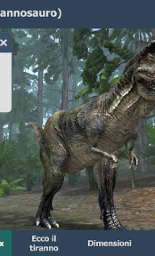 Tyrannosaurus rex 3D VR educativo 2