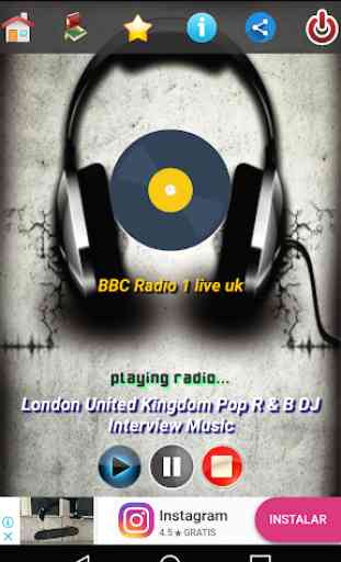 UK BBC Radio 1 live listen free 3