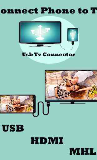 USB Connector phone to tv (hdmi/mhl/usb) 1