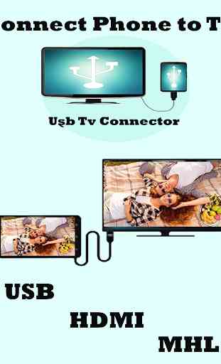 USB Connector phone to tv (hdmi/mhl/usb) 2