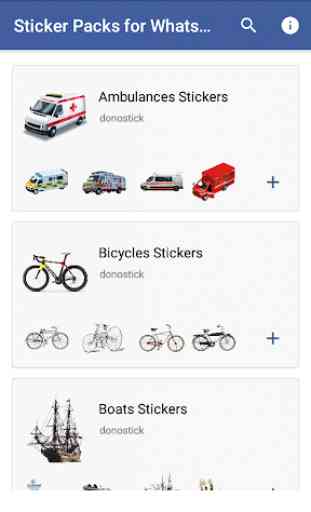 Vehicle Stickers for WhatsApp - WAStickerApps Pack 1