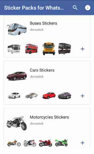 Vehicle Stickers for WhatsApp - WAStickerApps Pack 2