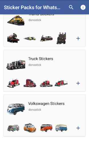 Vehicle Stickers for WhatsApp - WAStickerApps Pack 4