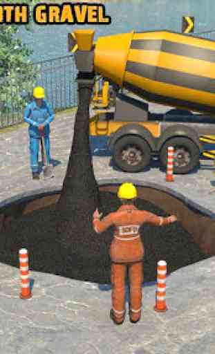 Vera costruzione di strade 18 - Escavatore pesante 4