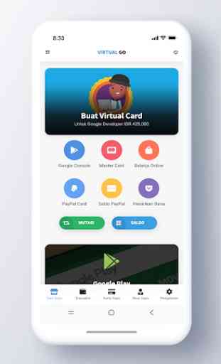 Virtual GO Mobile - Virtual Card Payment Service 2