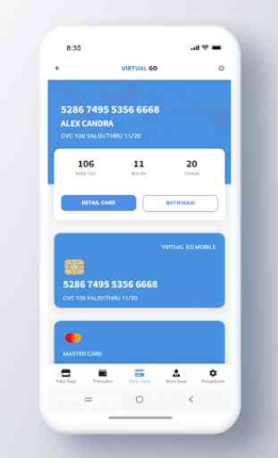 Virtual GO Mobile - Virtual Card Payment Service 4