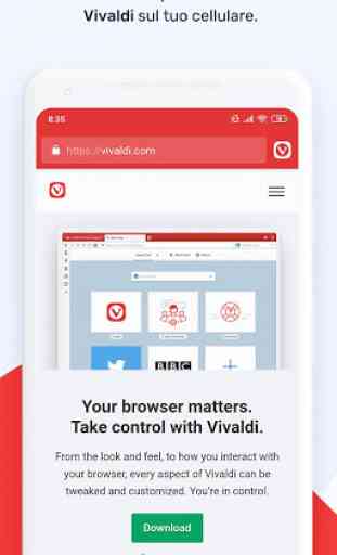 Vivaldi Browser 1