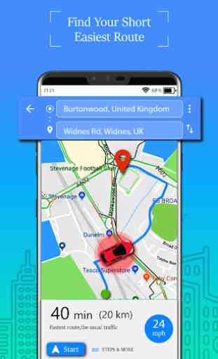 Voice GPS Driving Route : Gps Navigation & Maps 1