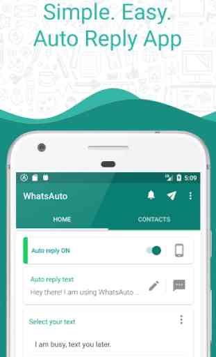 WhatsAuto - Reply App 1