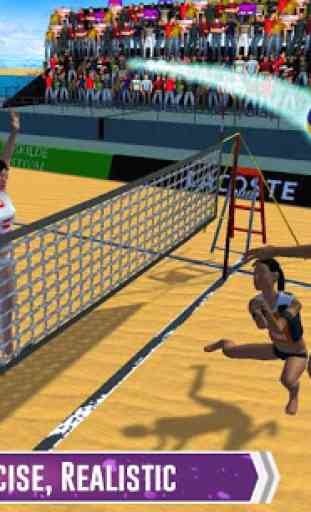 3D Volleyball Championship - Volleyball Games Free 2
