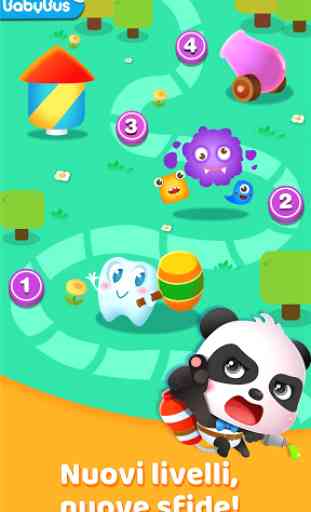Avventura del corpo di baby Panda 1