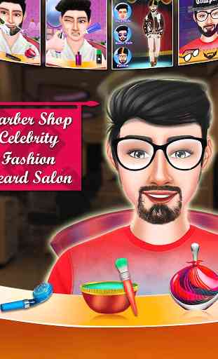 Barber Shop - Celebrity Fashion  Beard Salon Game 1