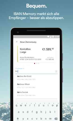 BAWAG PSK klar – Mobile Banking App 3