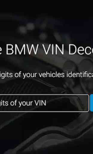 Bimmer VIN Decoder for BMW 4