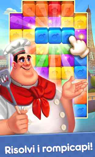 Blaster Chef : Culinary match & collapse puzzles 1