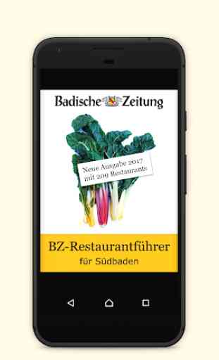 BZ-Restaurantführer für Südbaden 1