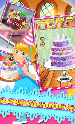 Cake Maker & Cake Pops - Dessert Fun Cooking Game 2